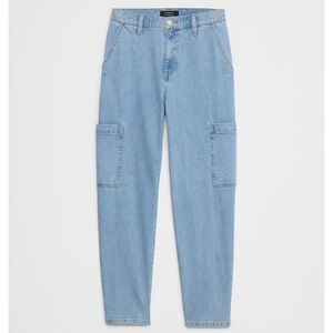 Banana Republic Slim Barrel High Waist Cargo Jeans Sz 28 (Sold Out)